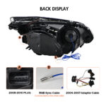Faro anteriore RGB BMW Serie 5 A209-A-RGB Per BMW Serie 5 E60 E61 (2005–2007) / (2008–2010) Lampada frontale - Miniatura della galleria del prodotto 8