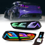 Fanali posteriori a LED B126-RGB per Mitsubishi Lancer 2008–2018 (Stile fumo) - Miniatura della galleria del prodotto 15