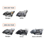 Faro anteriore RGB BMW Serie 5 A209-A-RGB Per BMW Serie 5 E60 E61 (2005–2007) / (2008–2010) Lampada frontale - Miniatura della galleria del prodotto 7