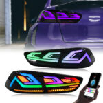 Fanali posteriori a LED B126-RGB per Mitsubishi Lancer 2008–2018 (Stile fumo) - Miniatura della galleria del prodotto 14
