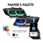 Phare RVB BMW Série 3 E90-A204-A-RGB / E90-A204-A-H pour BMW série 3 E90 E91 (05–12) Lampe frontale - Vignette de la galerie de produits 10