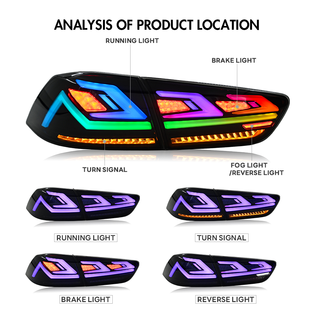 RGB LED Tail Light