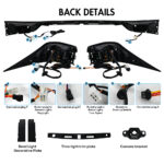 Luces traseras B138K-RGB para Lexus is2014-2020 is250 300 350 500 Lámpara trasera isf 200t - Miniatura de la galería de productos 10