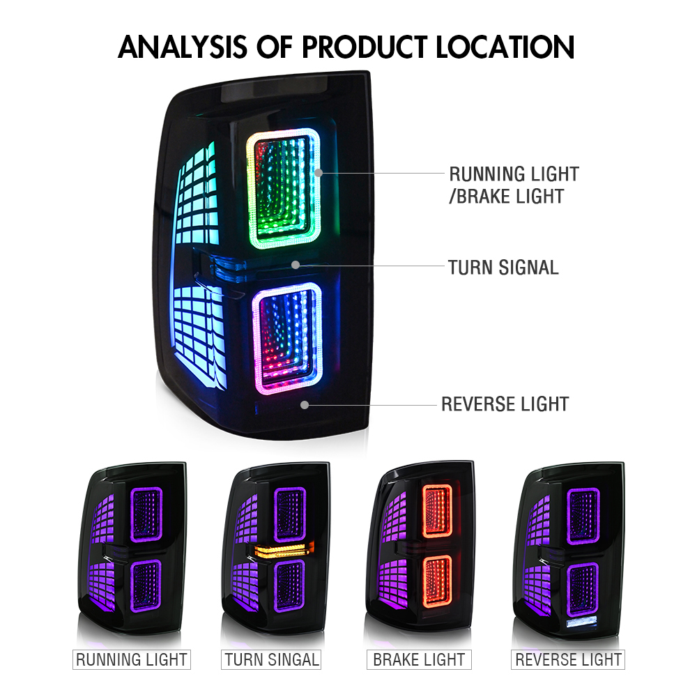 RGB LED Tail Light