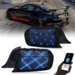 Luces traseras LED B201-RGB para Ford Mustang 2015-2023 - Miniatura de la galería de productos 10