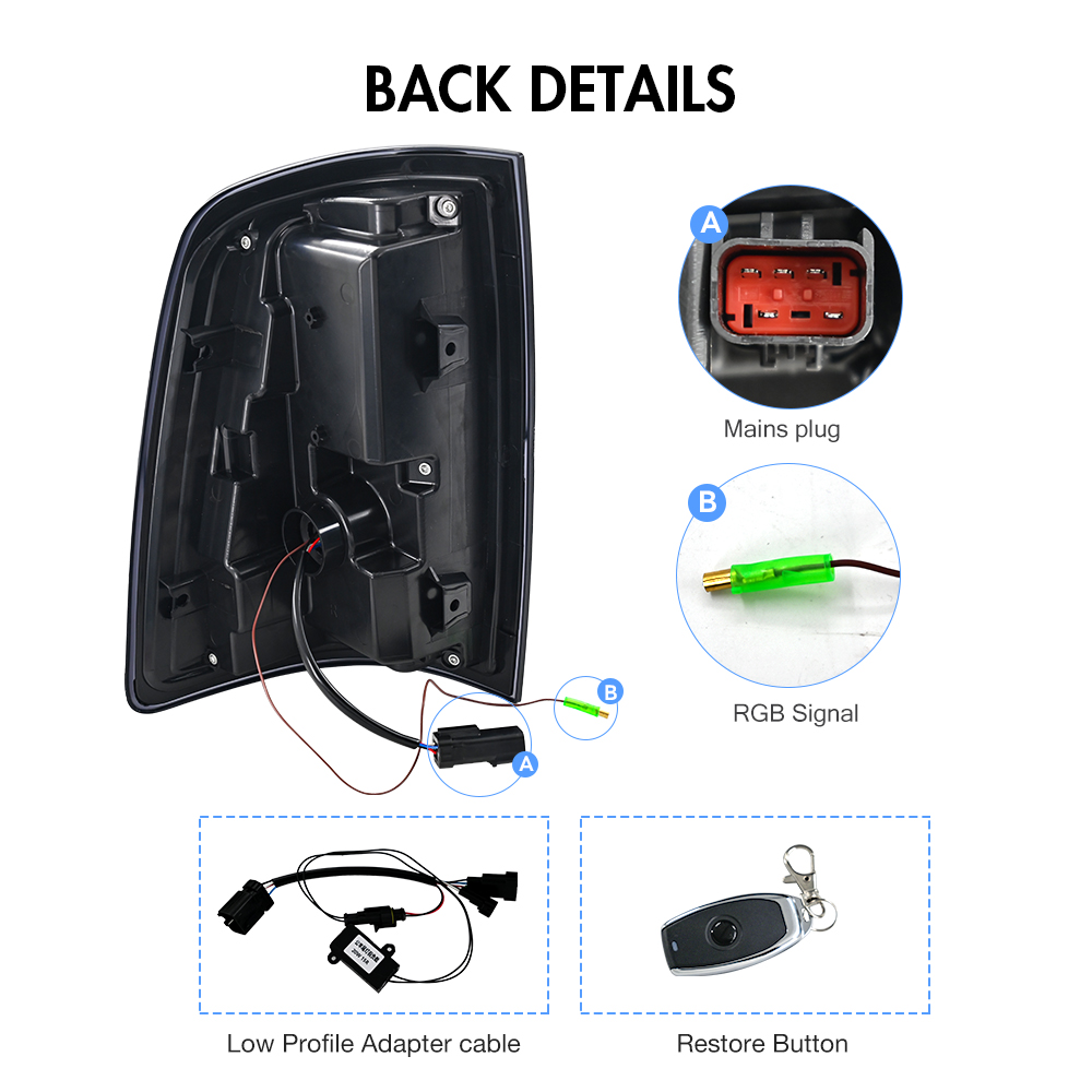 RGB LED Tail Light