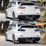 Fanali posteriori a LED B126-RGB per Mitsubishi Lancer 2008–2018 (Stile fumo) - Miniatura della galleria del prodotto 16