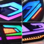 Fanali posteriori a LED B126-RGB per Mitsubishi Lancer 2008–2018 (Stile fumo) - Miniatura della galleria del prodotto 11