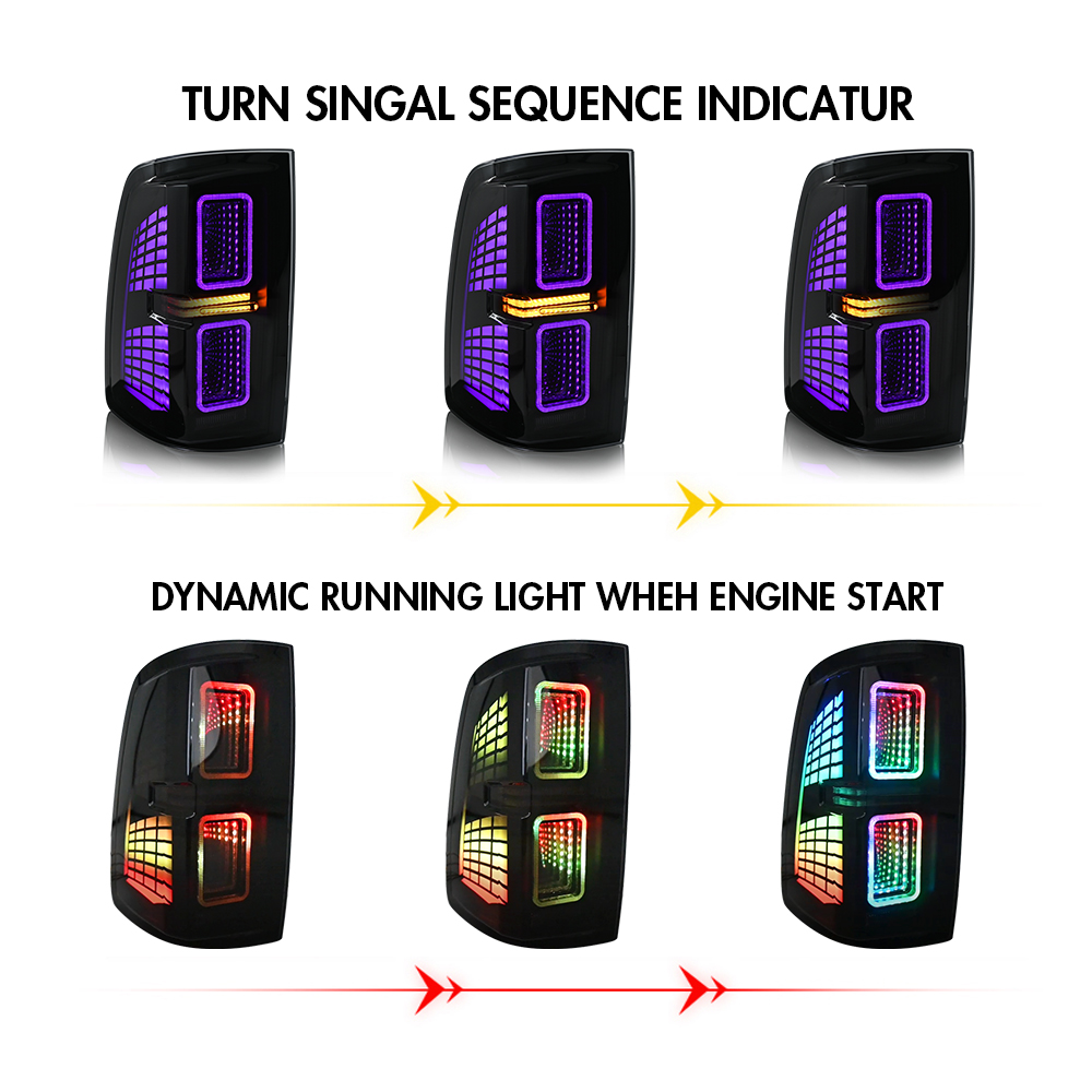 RGB LED Tail Light