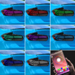 Luzes traseiras LED BM-B194-RGB para BMW 3 Série 2013–2018 - Miniatura da galeria de produtos 9