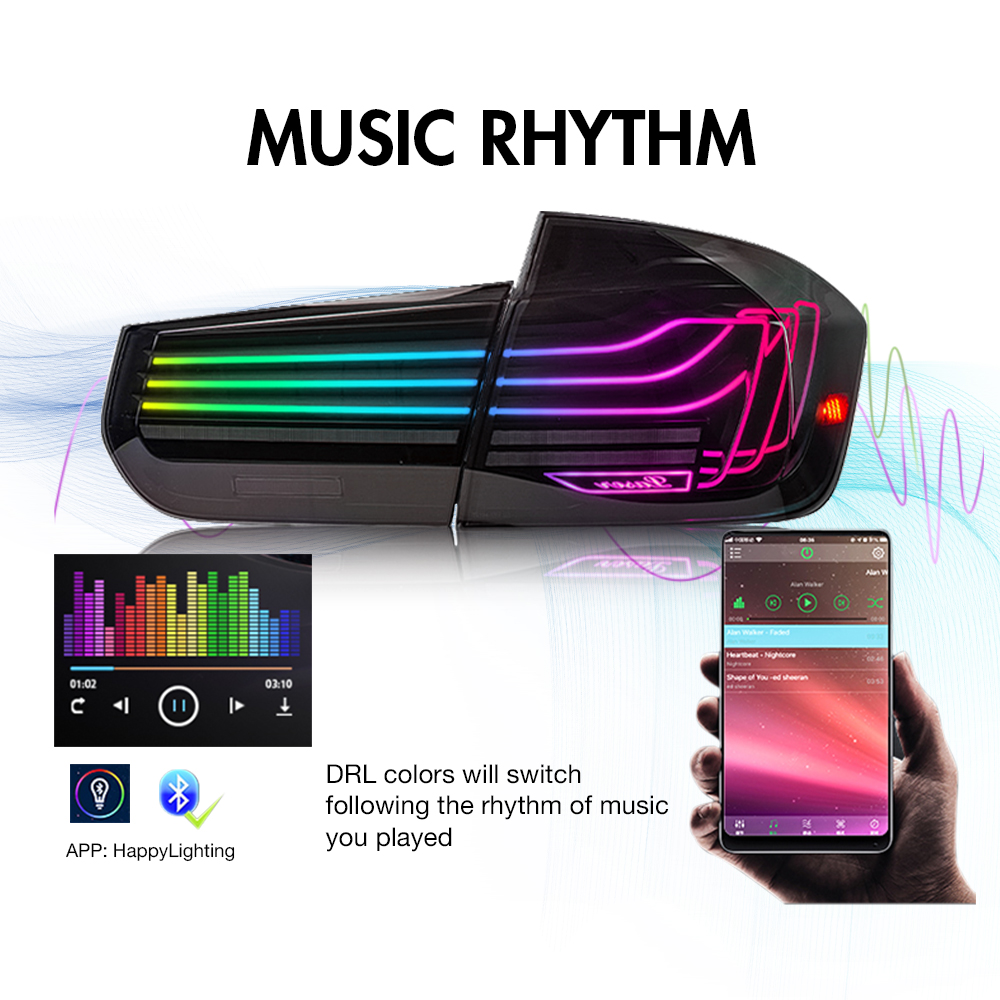 RGB LED Tail Light