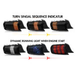 Luces traseras LED B201-RGB para Ford Mustang 2015-2023 - Miniatura de la galería de productos 7