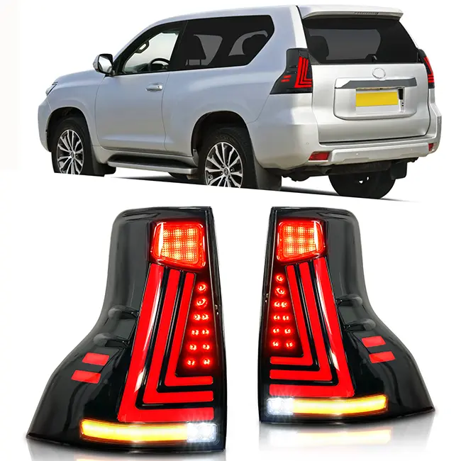 Luci posteriori Toyota Prado PLD-B107 Per Toyota Prado (2010–2021) Lampada di coda - Visualizzazione dettagliata