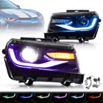 Fari LED RGB per Chevrolet Camaro (Edizione multicolore) - Miniatura della galleria del prodotto 3