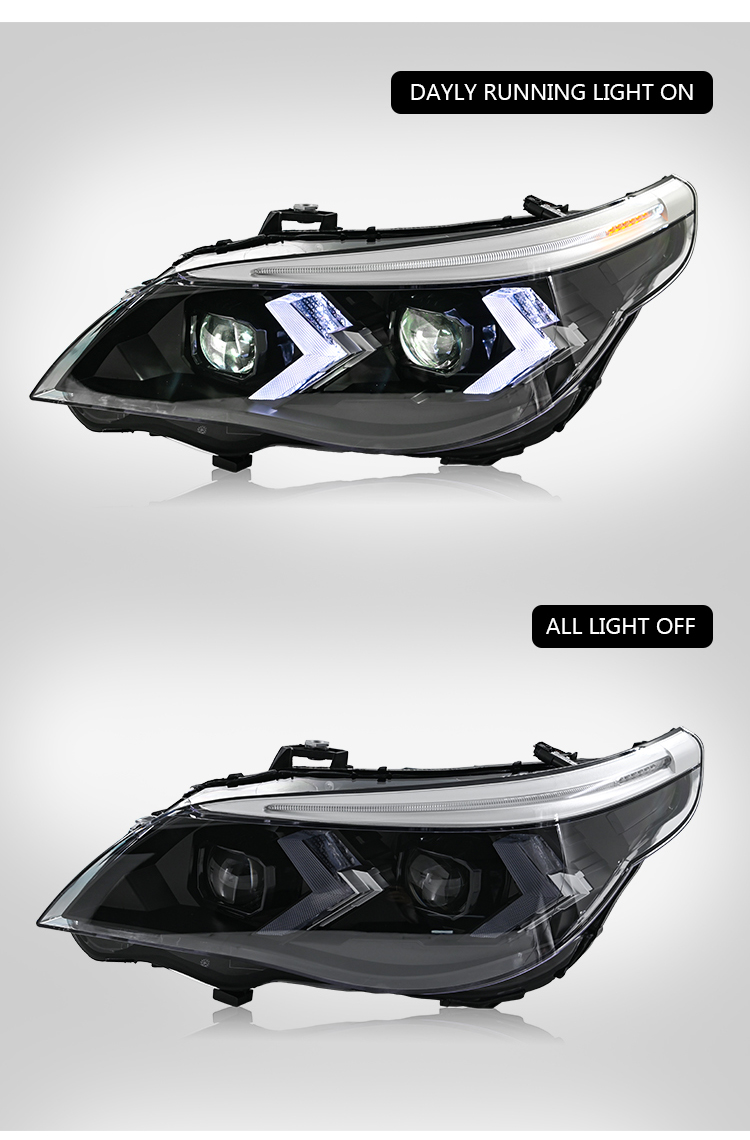 BMW 5-Series Headlight A209-A For BMW 5-Series E60 E61 (2005–2007) / (2008–2010) Headlamp 20 Headlight