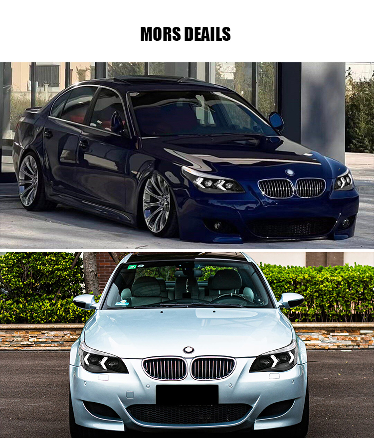 BMW 5-Series Headlight A209-A For BMW 5-Series E60 E61 (2005–2007) / (2008–2010) Headlamp 22 Headlight