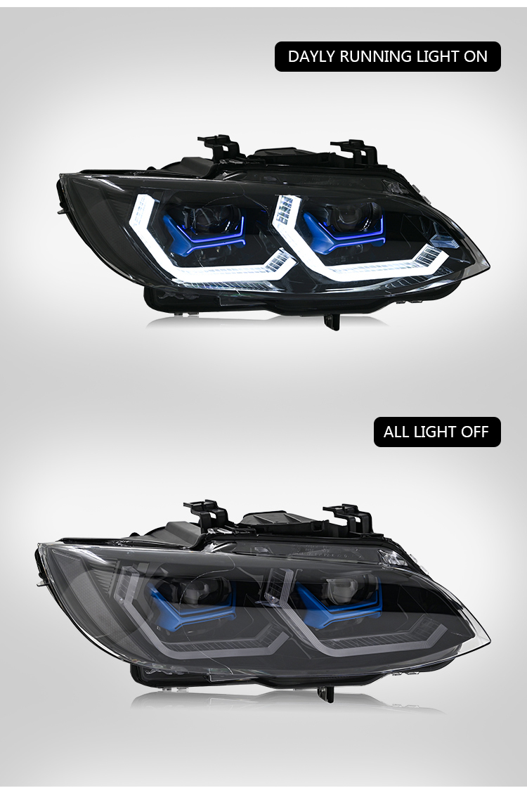 A208-1-B Xenon LED Headlight for BMW E92 E93 328i 335i Coupe (2007–2010) 19 Xenon LED Headlight