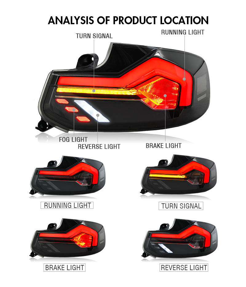 BMW 2 Series Tail Light TT-F22-B610-RS / TT-F22-B610-WS For BMW F22 Modified Tail Light 16 Tail Light