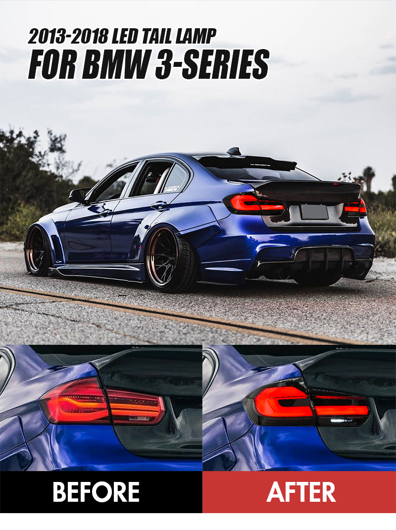 BMW 3 Series Tail Light TT-F30-B609-RS / TT-F30-B609-WS For BMW 3-Series (2013–2018) Tail Lamp 15 Tail Light
