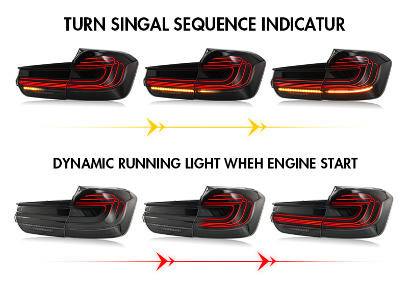 BMW 2 Series Tail Light F30-B121D For BMW 3-Series (2013–2018) Tail Lamp 19 Tail Light