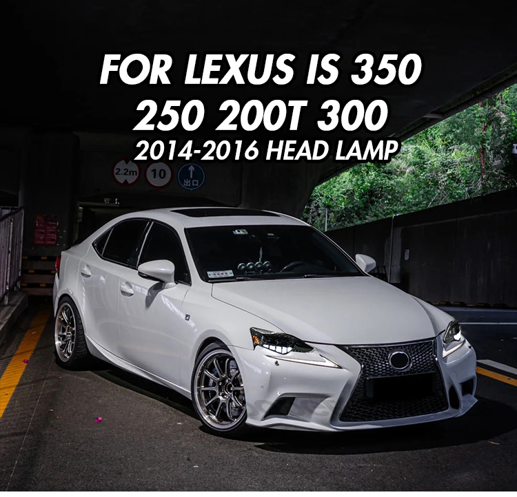 IS-A508 LED Headlights for Lexus IS350 / IS250 / IS200t / IS300 (2014–2016) 24 LED Headlight