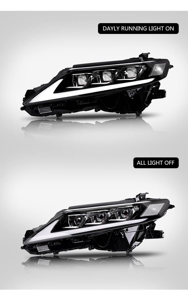 A146 LED Headlights for Toyota Camry 2018–2022 19 LED Headlights