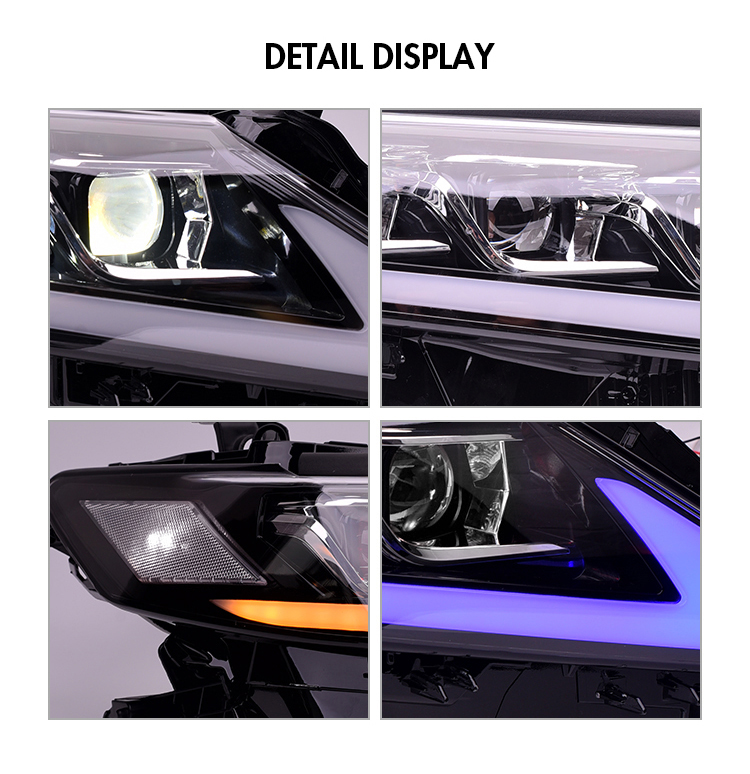 A146 LED Headlights for Toyota Camry 2018–2022 21 LED Headlights
