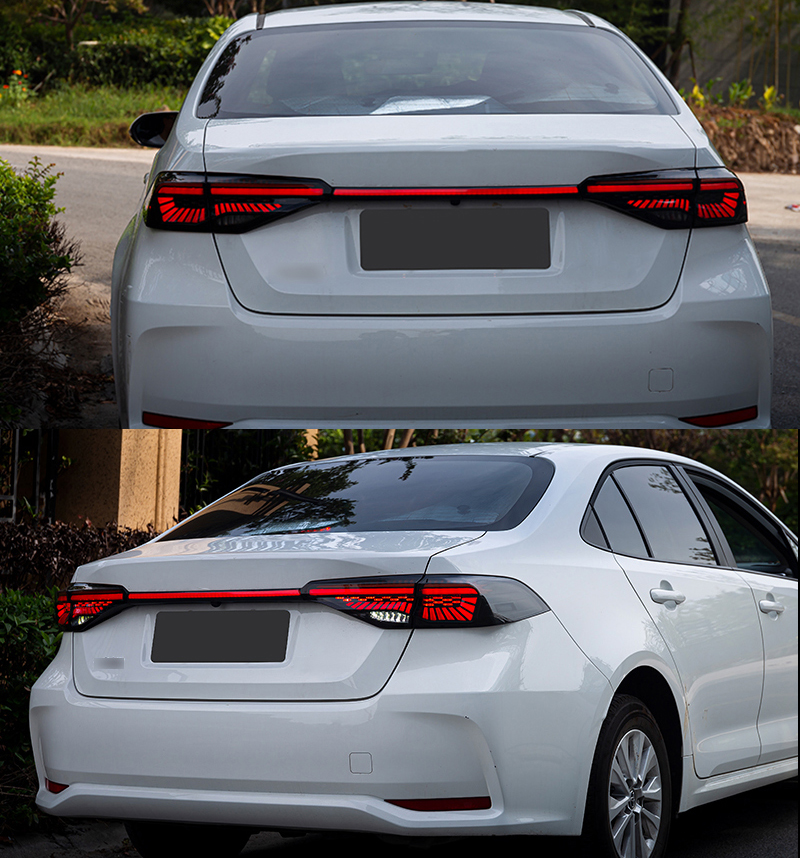 TT-LL-B105C Sequential LED Tail Lights for Toyota Corolla 2020–2023 17 LED Tail Light