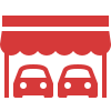 icons8 汽车经销商大楼 100