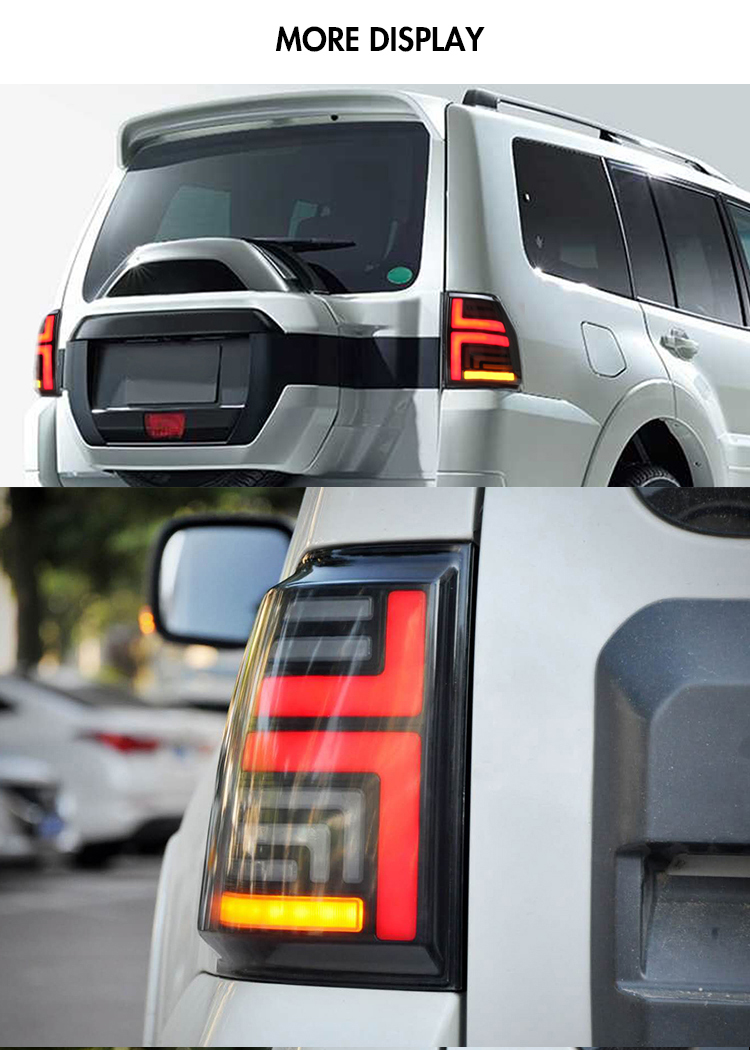 B124 LED Tail Lights for Mitsubishi Pajero 2006–2020 21 LED Tail Light