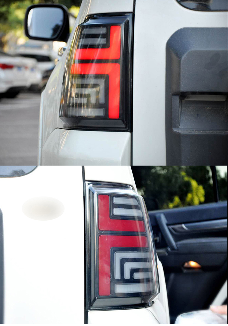 B124 LED Tail Lights for Mitsubishi Pajero 2006–2020 22 三菱帕杰罗 08