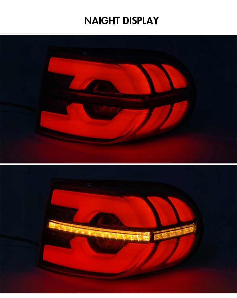 Toyota FJ Cruiser Tail Lights FJ-B128 For Toyota FJ Cruiser (2006–2020) Tail Lamp 19 FJ Cruiser Tail Lights