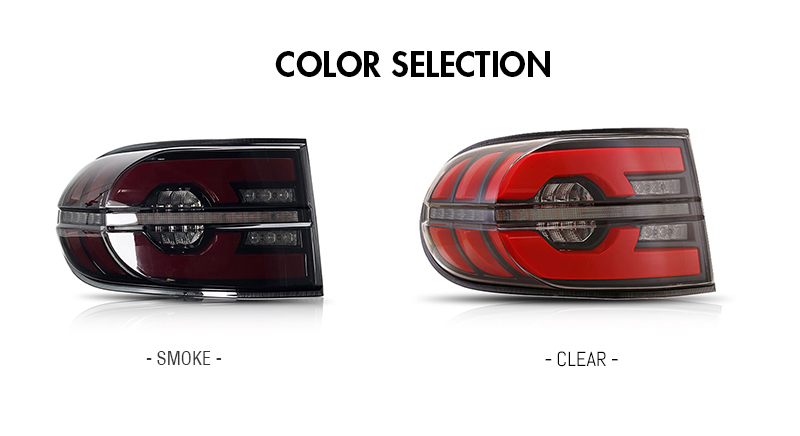 Toyota FJ Cruiser Tail Lights FJ-B128 For Toyota FJ Cruiser (2006–2020) Tail Lamp 21 FJ Cruiser Tail Lights
