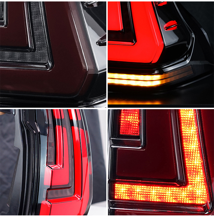 Toyota Prado Tail Lights GX-B107B For Toyota Prado or Lexus GX (2018–2021) Tail Lamp 18 Prado Tail Lights