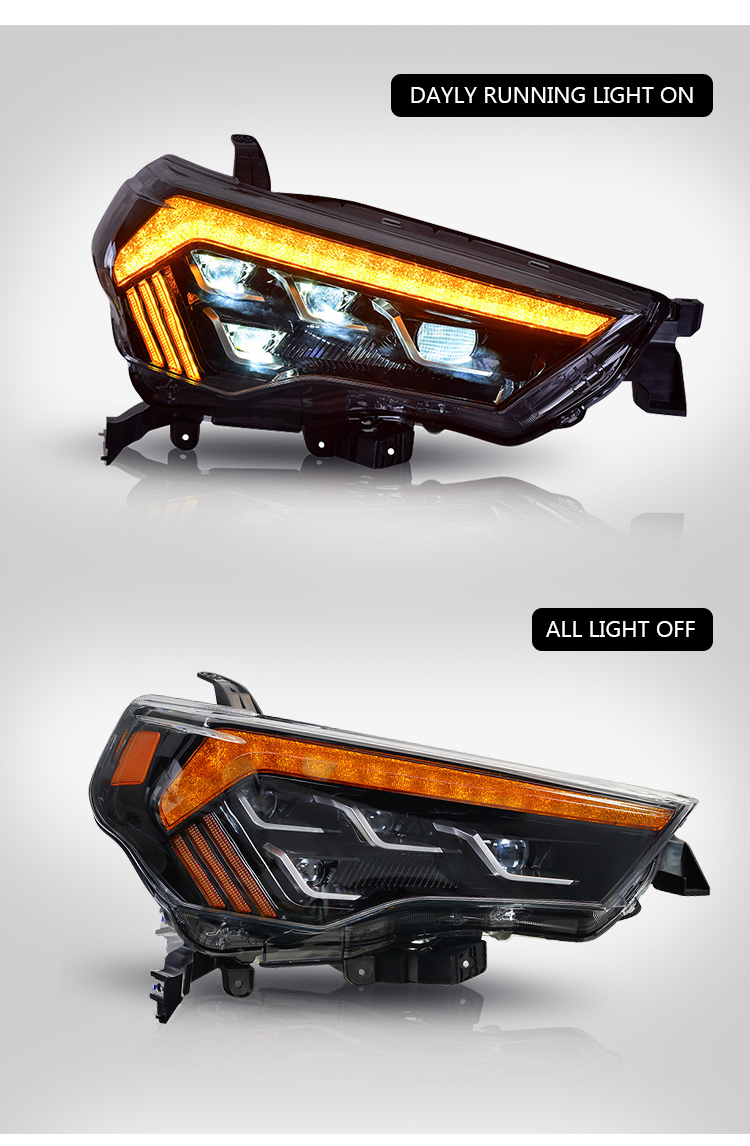 Toyota 4Runner Headlights CB-A163 For Toyota 4Runner (2014–2022) LED Head Lamp 18 4Runner Headlights