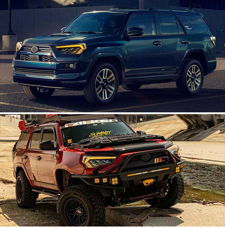 Toyota 4Runner Headlights CB-A163 For Toyota 4Runner (2014–2022) LED Head Lamp 21 4Runner Headlights