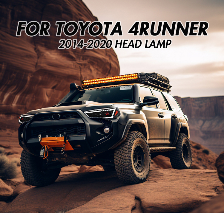 Toyota 4Runner Headlights CB-A163D For Toyota 4Runner (2014–2022) LED Head Lamp 15 4Runner Headlights