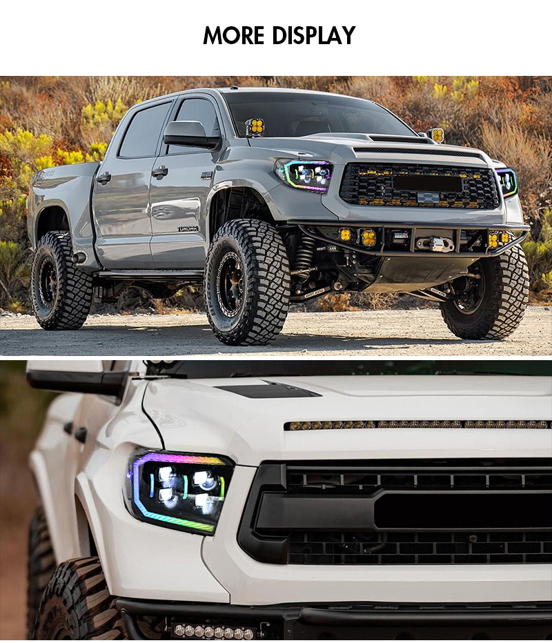 Toyota Tundra Headlights A181-RGB For Toyota Tundra (2014–2021) Headlight 30 Tundra Headlights