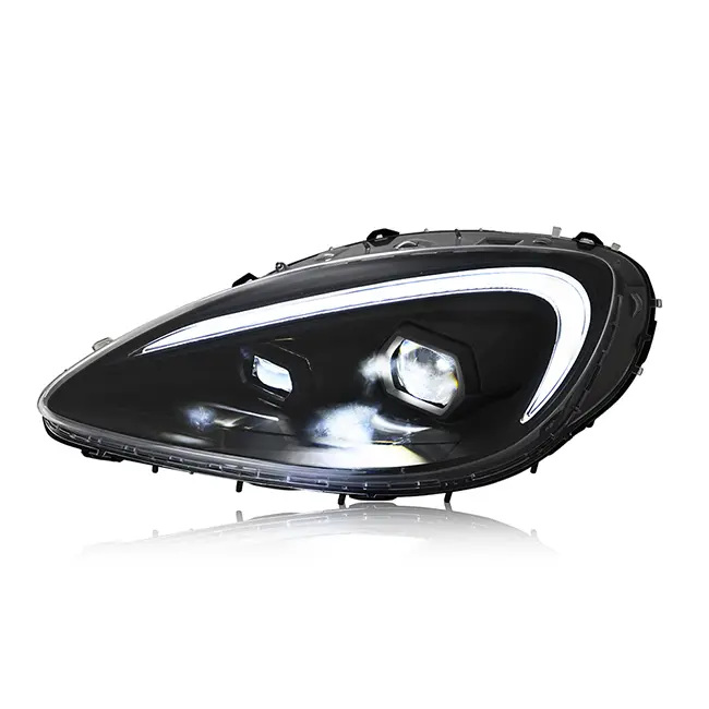 LED Headlights for Chevrolet Corvette C6 2005–2013 (Porsche-Style Design) - Main View