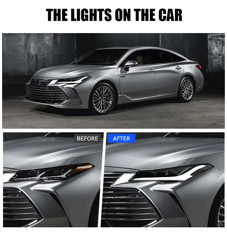 Toyota Avalon Headlights YZL-A211 For Toyota Avalon 2019-2021 Head lamp 14 Avalon Headlights