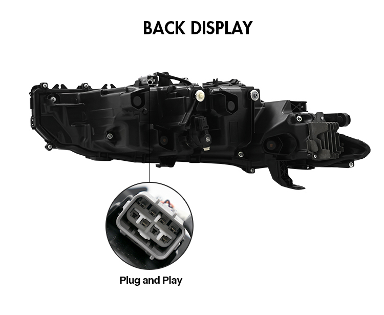 Toyota Avalon Headlights YZL-A211 For Toyota Avalon 2019-2021 Head lamp 17 Avalon Headlights