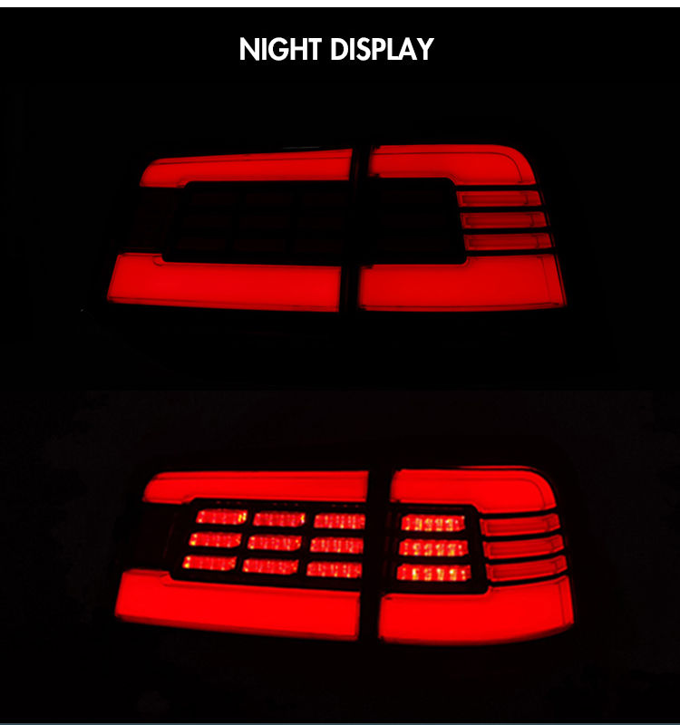 Toyota Land Cruiser Tail Lights LAND-B120B For Toyota Land Cruiser (2016–2020) Tail Lamp 18 Land Cruiser Tail Lights
