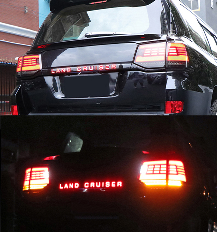Toyota Land Cruiser Tail Lights LAND-B120B For Toyota Land Cruiser (2016–2020) Tail Lamp 21 Land Cruiser Tail Lights