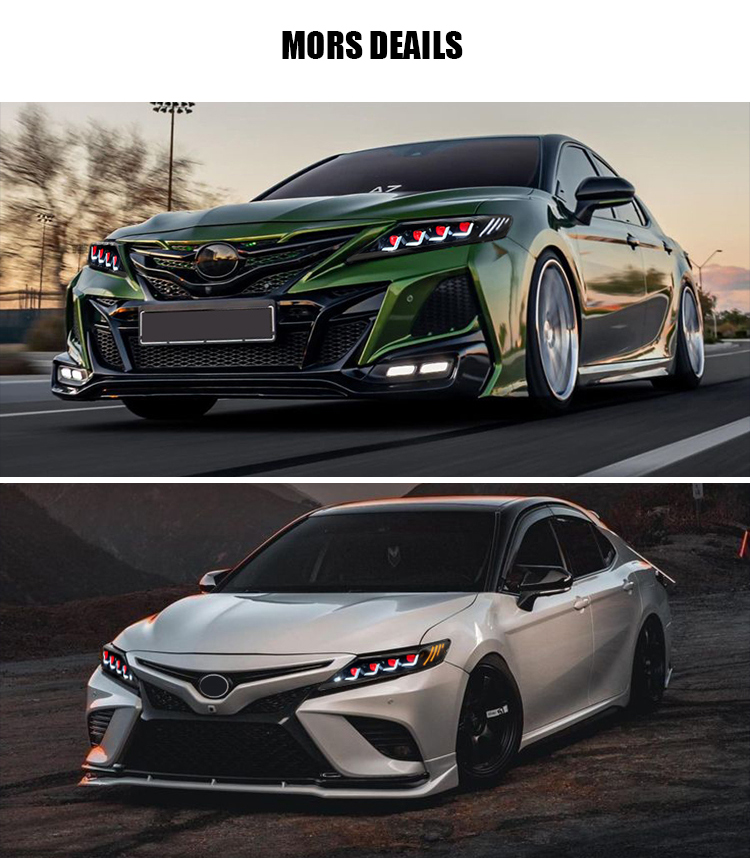 Toyota Camry Headlights A146-4T-E Devil Eyes For Toyota Camry (2018–2023) Head Lamp 23 Camry Headlights