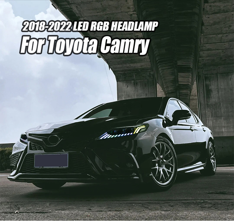 Toyota Camry Headlights TT-CMR-A146-AD / TT-CMR-A146-AD-RGB For Toyota Camry (2018–2022) Head Lamp 23 Camry Headlights