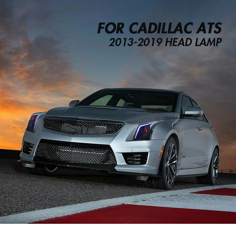 A144 LED Headlights for Cadillac ATS / ATS-L 2013–2019 15 LED Headlight