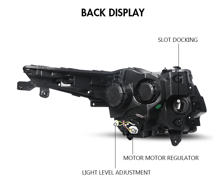 A144 LED Headlights for Cadillac ATS / ATS-L 2013–2019 20 LED Headlight