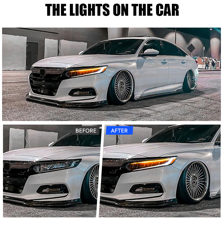 YG-A147 LED Headlights for Honda Accord 2018–2021 17 LED Headlight