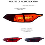 Toyota Corolla Tail Lights LL-B105 For Toyota US Corolla (2020–2023) Sequential Tail Lamp - Thumbnail ng Product Gallery 5
