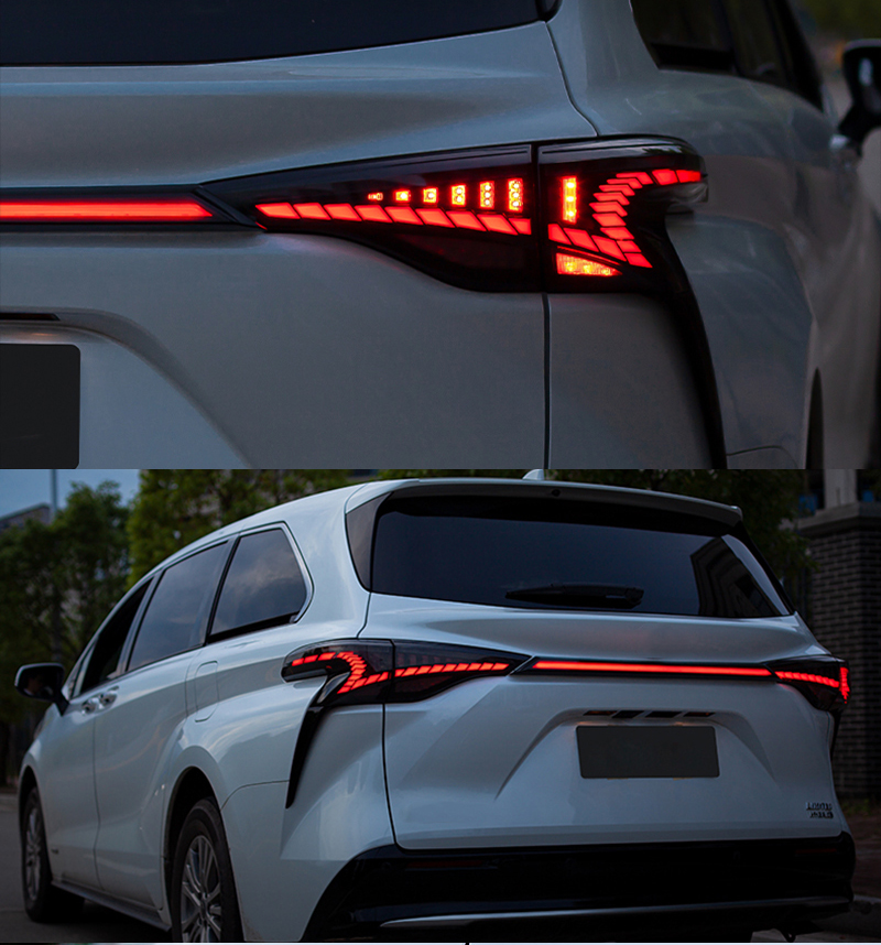 Toyota Sienna Tail Lights SN-B118 For Toyota Sienna (2021–2022) 17 Sienna Tail Lights